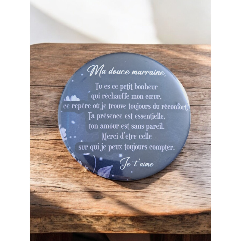 Marraine - Aimant 7,5 cm