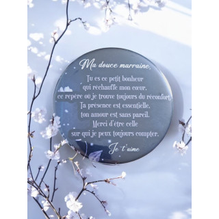 Marraine - Aimant 7,5 cm