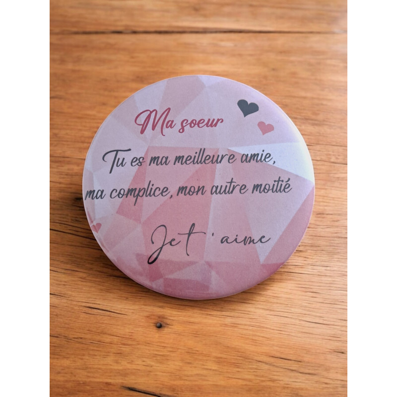 Sur - Aimant 7,5 cm