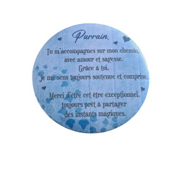 Parrain - Aimant 7,5 cm
