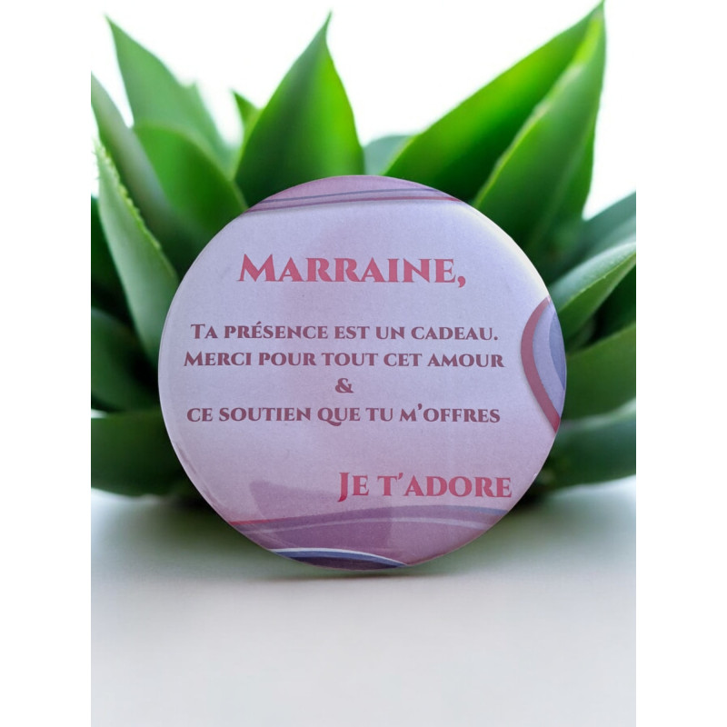 Marraine - Aimant 7,5 cm