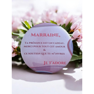 Marraine - Aimant 7,5 cm