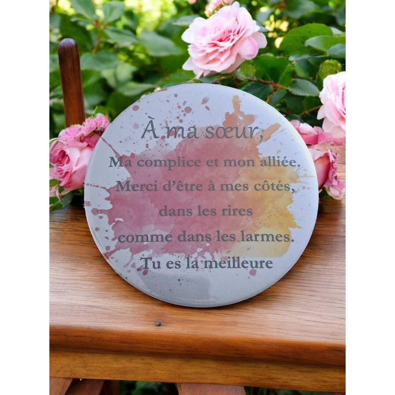 Sur - Aimant 7,5 cm