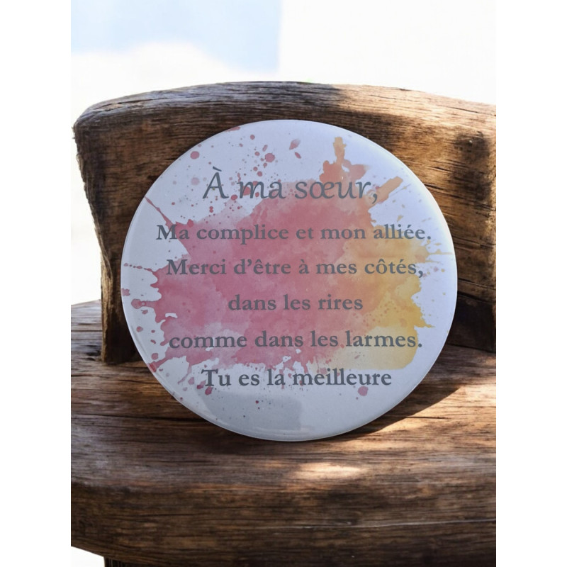 Sur - Aimant 7,5 cm