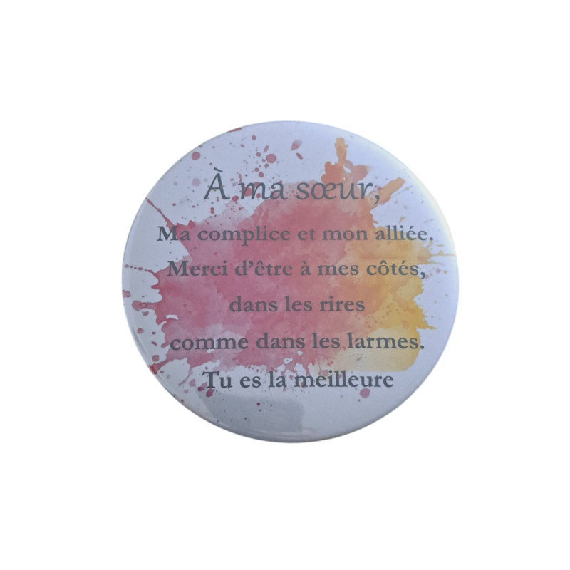 Sur - Aimant 7,5 cm