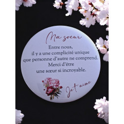 Sur - Aimant 7,5 cm