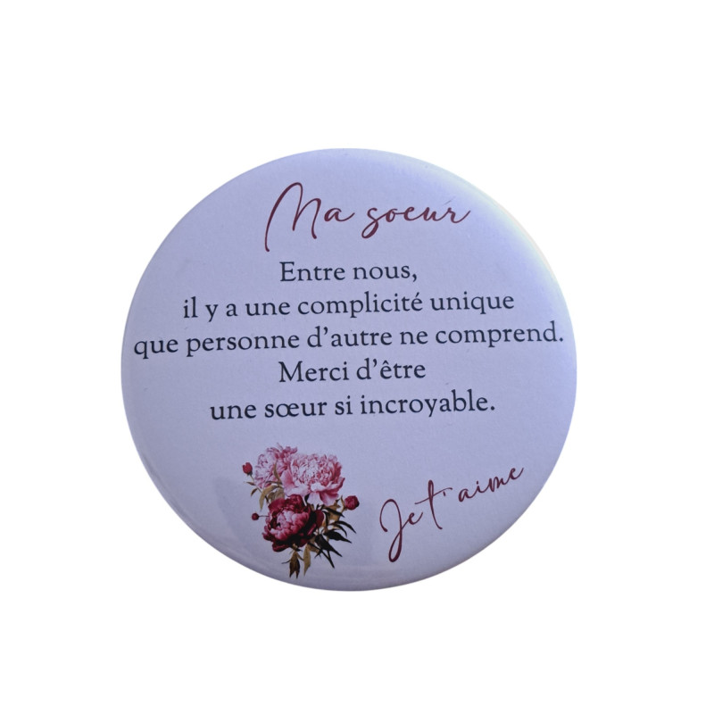 Sur - Aimant 7,5 cm
