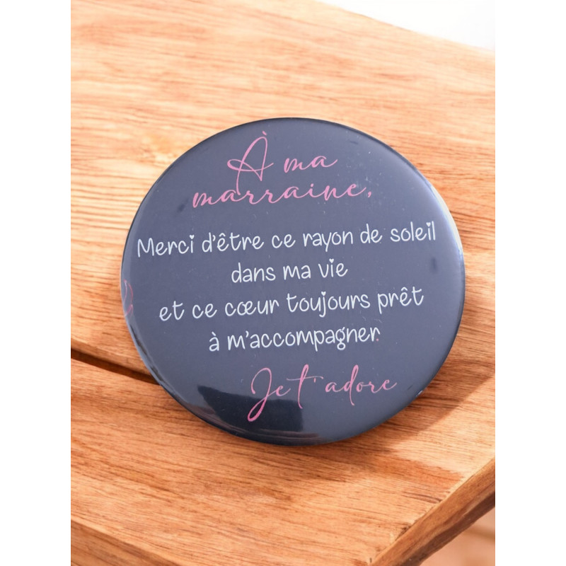 Marraine - Aimant 7,5 cm