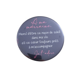 Marraine - Aimant 7,5 cm