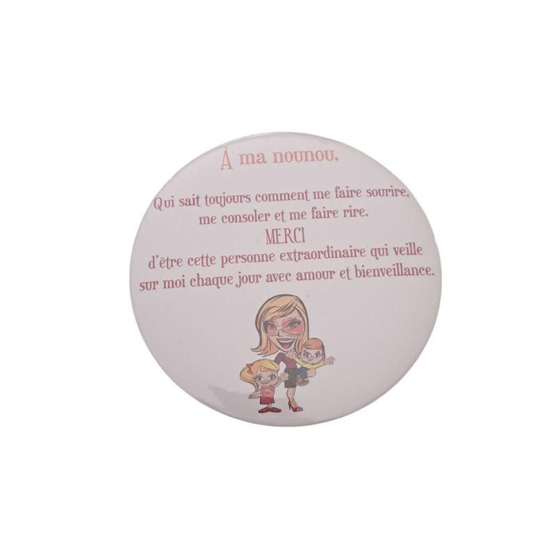 Nounou -  Aimant 7,5 cm