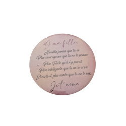 Fille - Aimant 7,5 cm