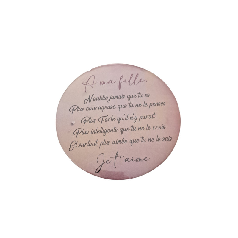 Fille - Aimant 7,5 cm