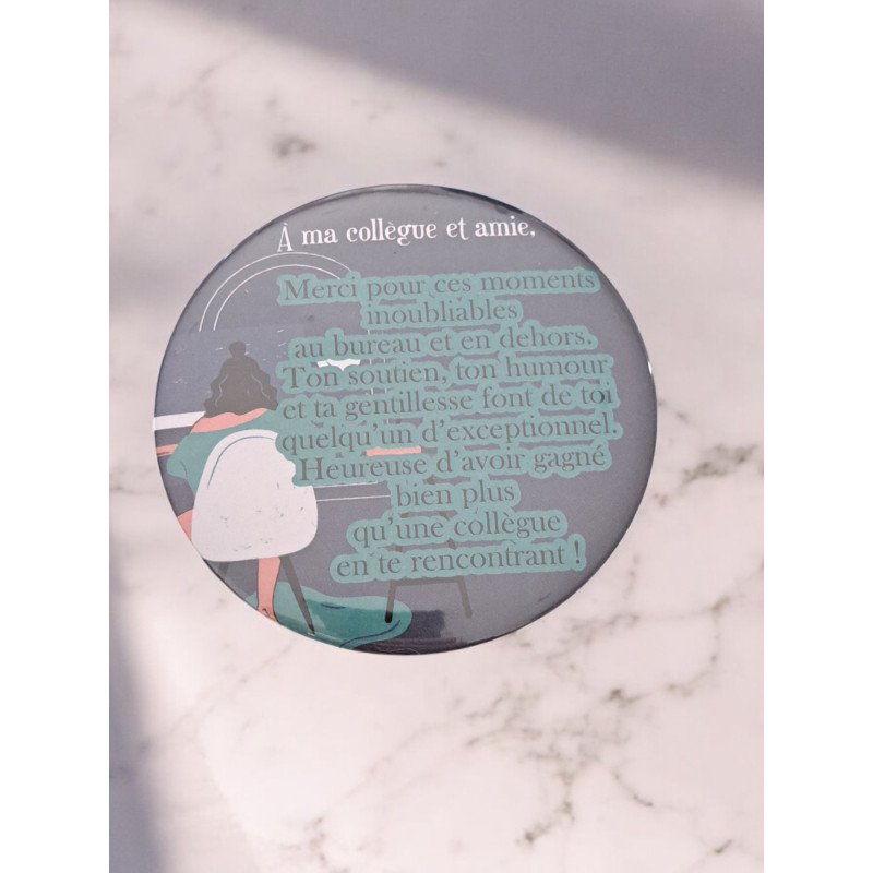 Collègue - Aimant 7,5 cm