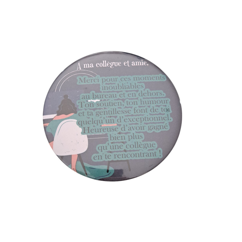 Collègue - Aimant 7,5 cm