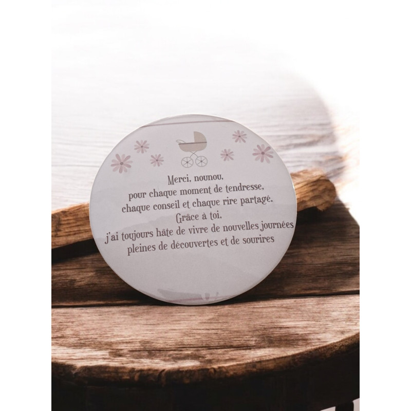 Nounou -  Aimant 7,5 cm