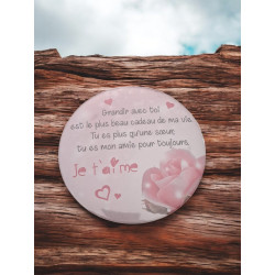 Sur - Aimant 7,5 cm