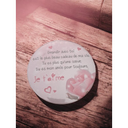 Sur - Aimant 7,5 cm