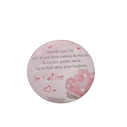 Sur - Aimant 7,5 cm