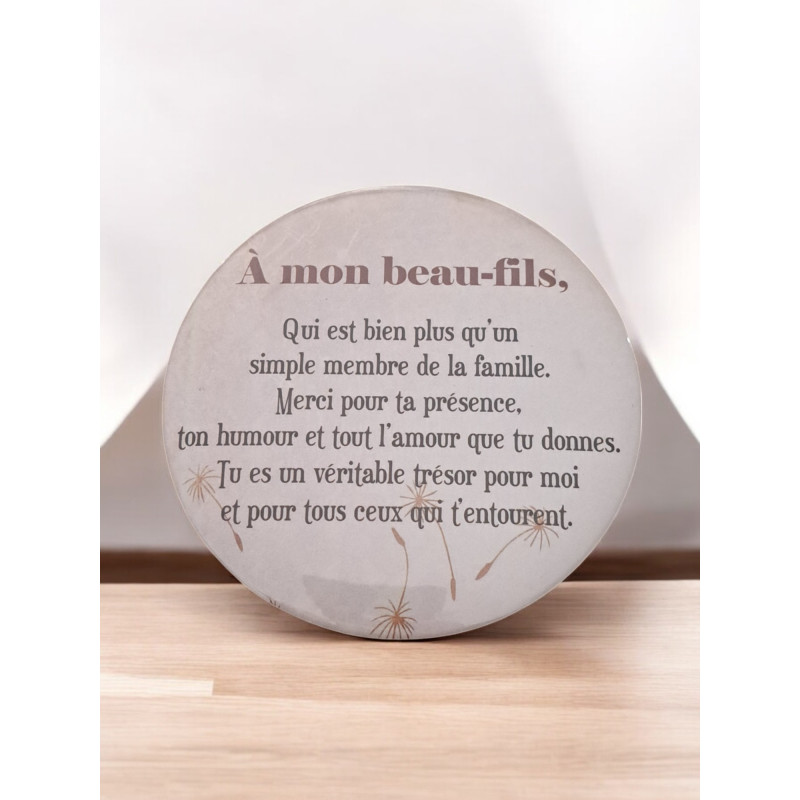 Beau-fils - Aimant 7,5 cm