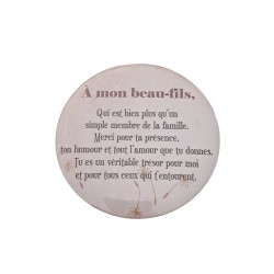 Beau-fils - Aimant 7,5 cm