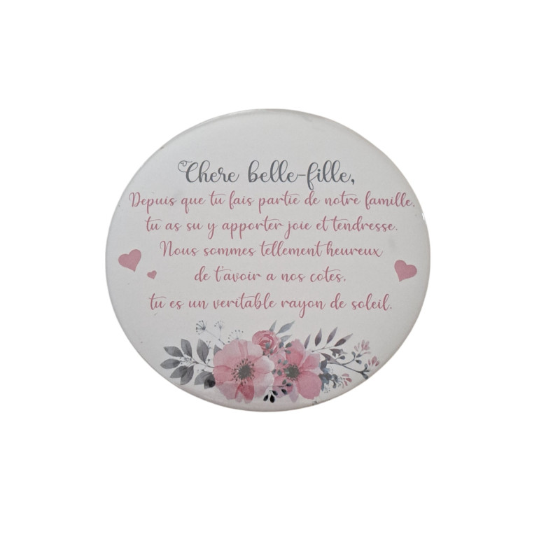 Belle-fille - Aimant 7,5 cm