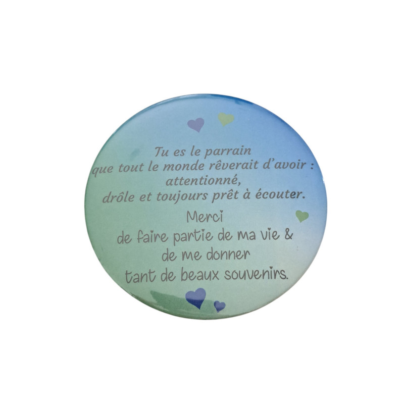 Parrain - Aimant 7,5 cm