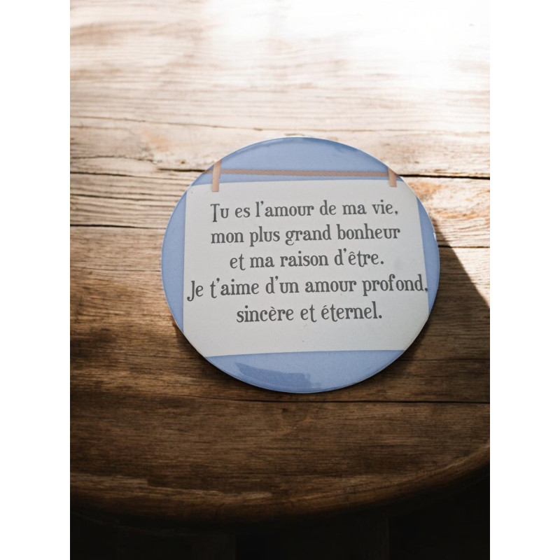 Amour - Aimant 7,5 cm