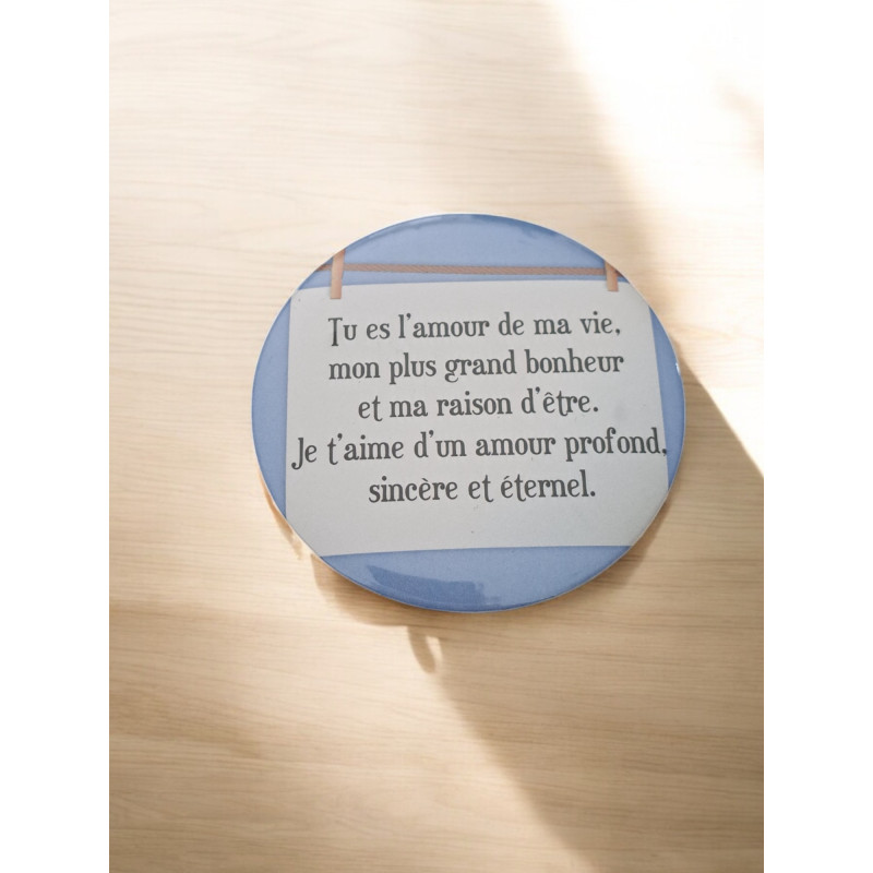 Amour - Aimant 7,5 cm
