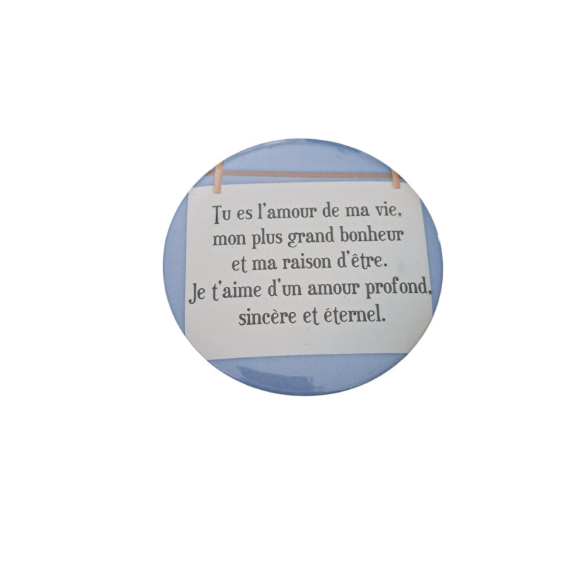 Amour - Aimant 7,5 cm