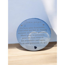 Beau-père - Aimant 7,5 cm