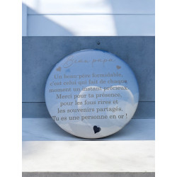 Beau-père - Aimant 7,5 cm