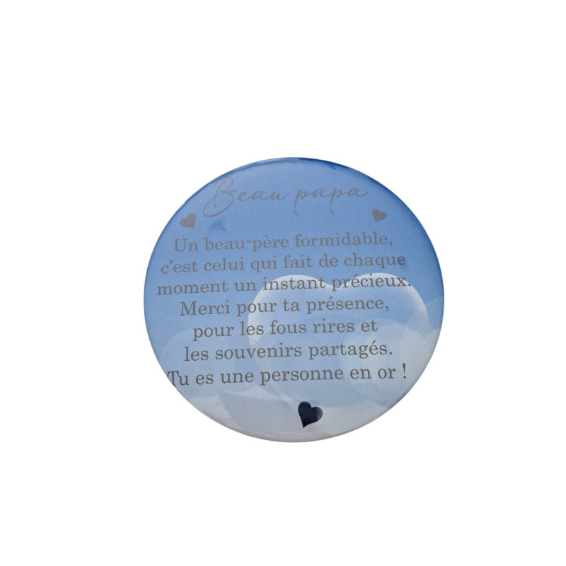 Beau-père - Aimant 7,5 cm