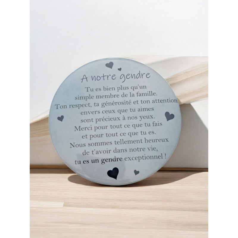 Gendre - Aimant 7,5 cm