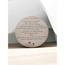 Gendre - Aimant 7,5 cm