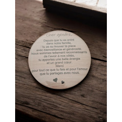 Gendre - Aimant 7,5 cm