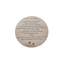Gendre - Aimant 7,5 cm