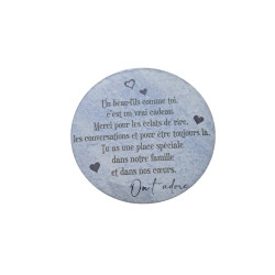 Beau-fils - Aimant 7,5 cm