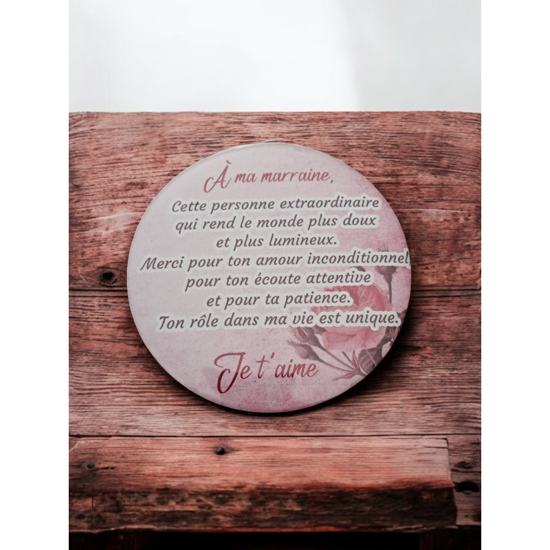 Marraine - Aimant 7,5 cm