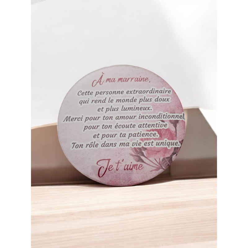 Marraine - Aimant 7,5 cm