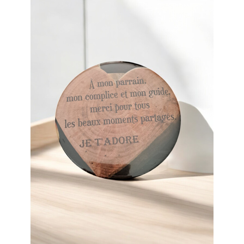 Parrain - Aimant 7,5 cm