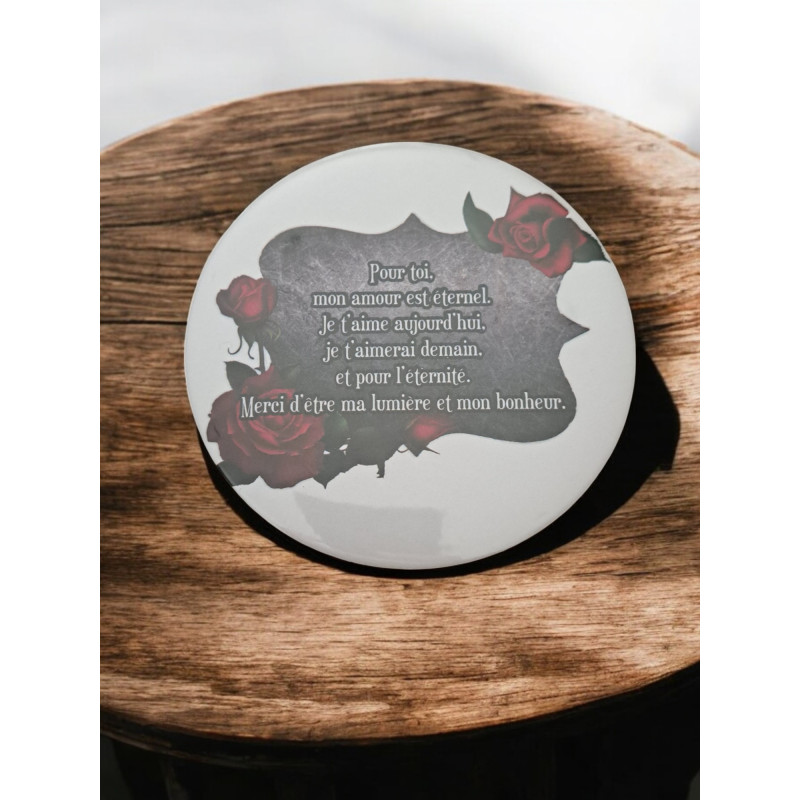 Amour - Aimant 7,5 cm