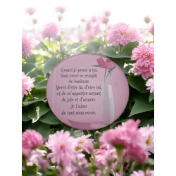 Amour - Aimant 7,5 cm