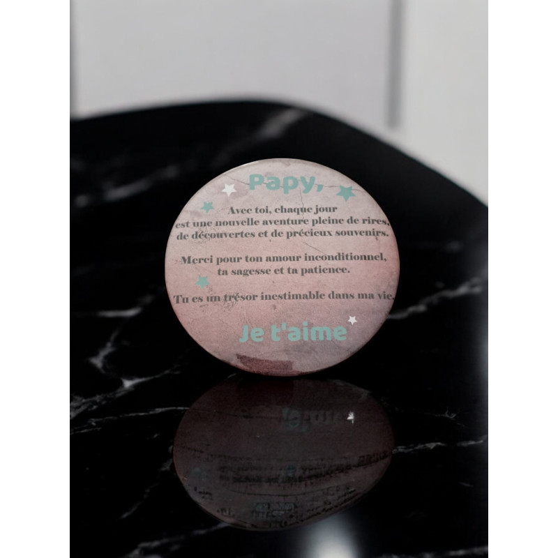 Papy - Aimant 7,5 cm