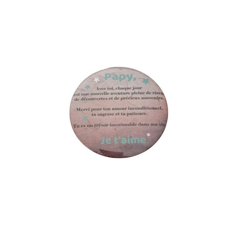 Papy - Aimant 7,5 cm