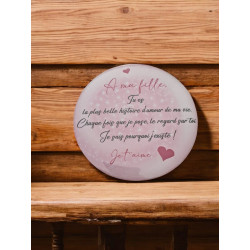 Fille - Aimant 7,5 cm