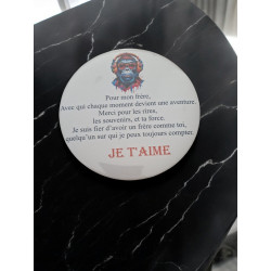 Frère - Aimant 7,5 cm