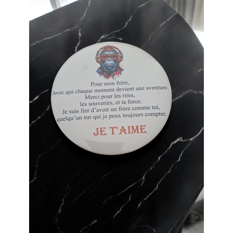 Frère - Aimant 7,5 cm