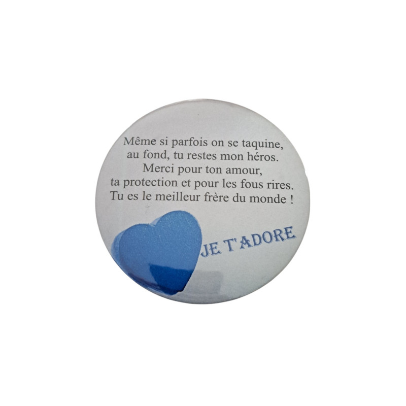 Frère - Aimant 7,5 cm