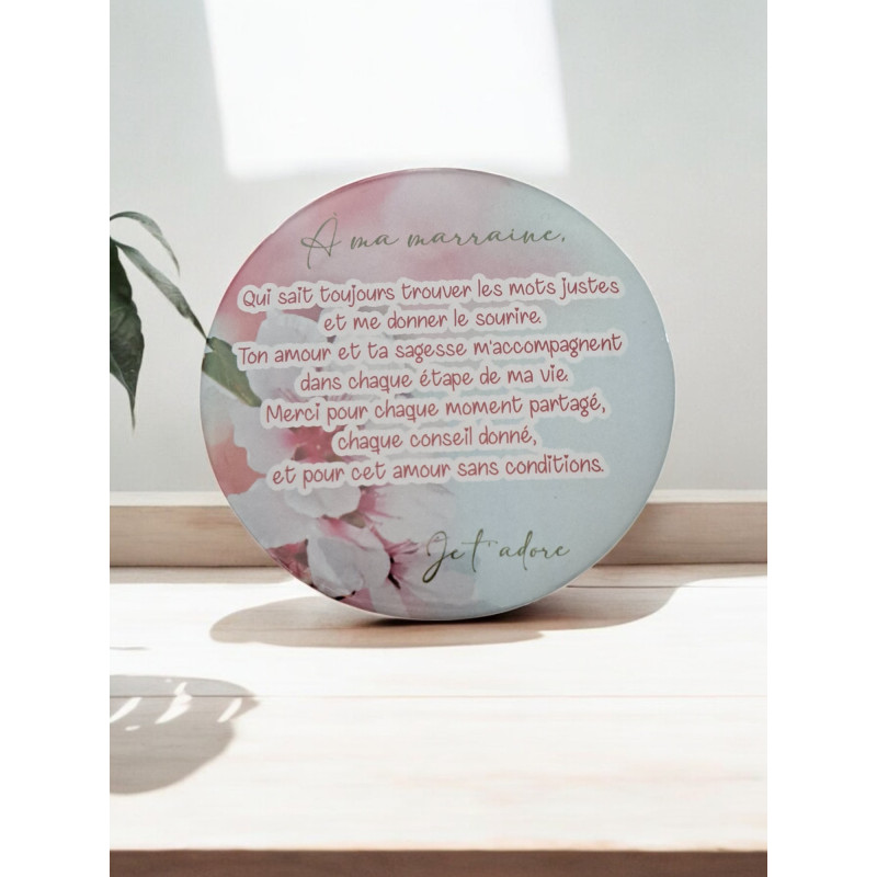 Marraine - Aimant 7,5 cm