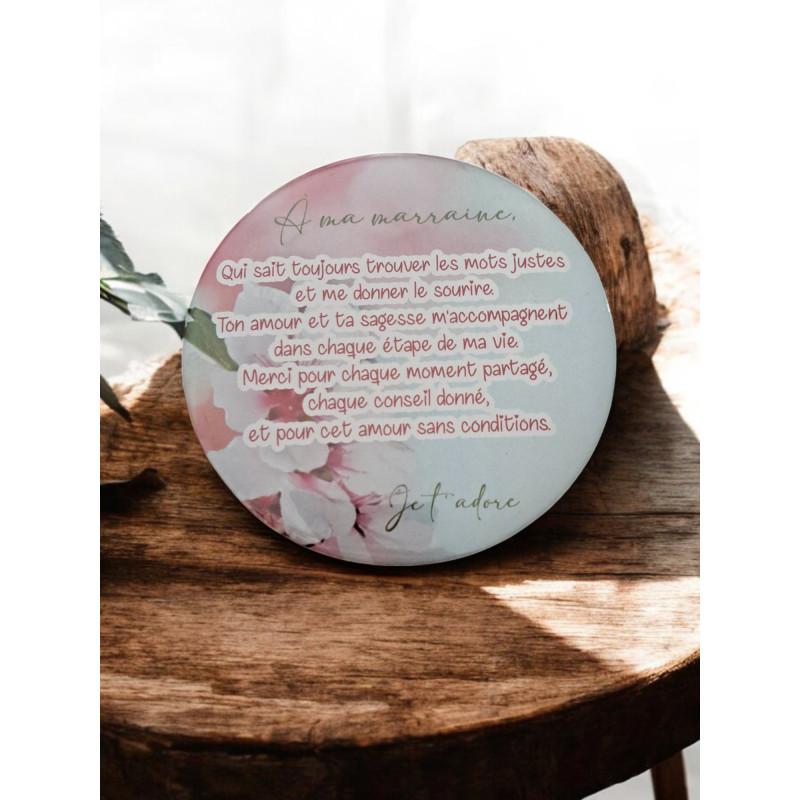 Marraine - Aimant 7,5 cm